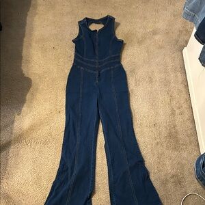 Revive denim jumpsuit